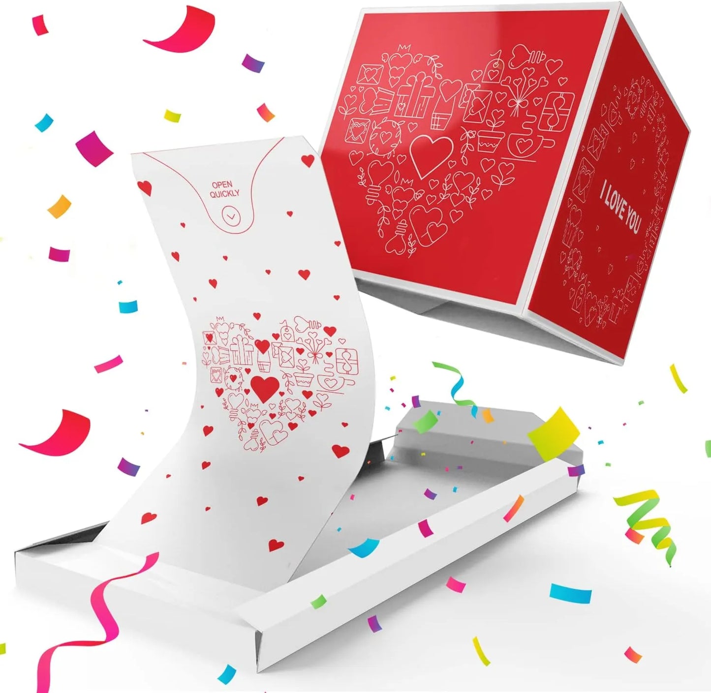 ✨Christmas Exploding Confetti Surprise Card – Pop-Up Joy in Every Envelope  SVOZK® 🎄✨