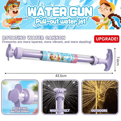 🌈  Bright rainbow LED water pistol Billhol®Summer fun that bursts into life as if by magic! ✨