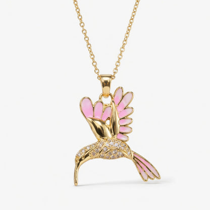 🍀 Final Day: 50% OFF!! | CZTICLE® 🦜 2026 All-New Upgrade 💥 Exquisite Diamond-Embellished Sunbird Necklace