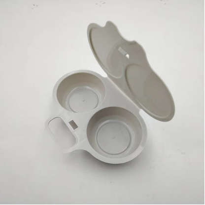 🥳2026 HOT SALE🥳💞50K+ SOLD! 🥚✨IEY®  50% OFF + BUY 1 GET 1 FREE! Dual Cavity Microwave Egg Poacher – Quick oil‑free cooking, food‑grade PP & versatile. Perfect for busy mornings – healthy breakfast in minutes! ⚡🍳