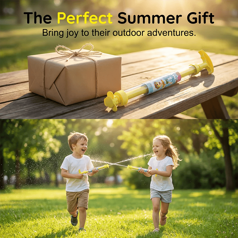 🌈  Bright rainbow LED water pistol Billhol®Summer fun that bursts into life as if by magic! ✨
