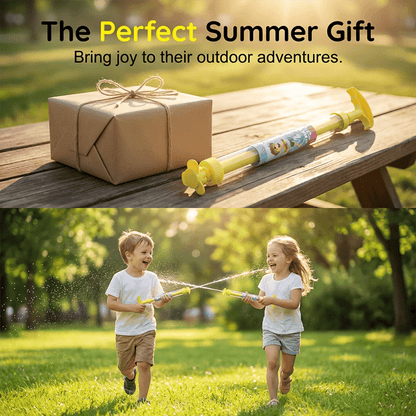 🌈  Bright rainbow LED water pistol Billhol®Summer fun that bursts into life as if by magic! ✨