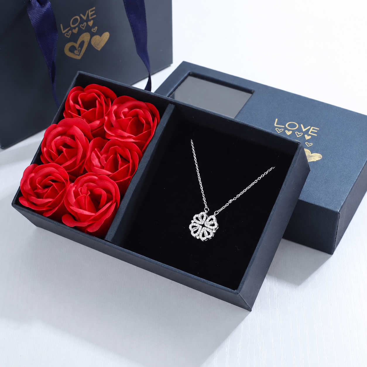 CZTICLE® Lucky Heart Necklace