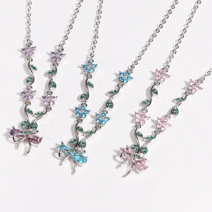 🎁🔥CZTICLE® Leaf Bow -【Necklace】