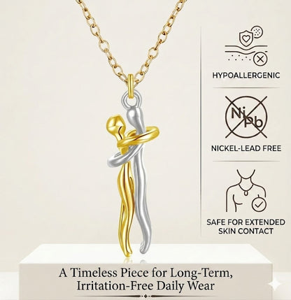 🔥60%off TODAY!丨Oneswear® Forever Embrace Necklace – A Symbol of Love & Connection--Gift Box Packaging🎁