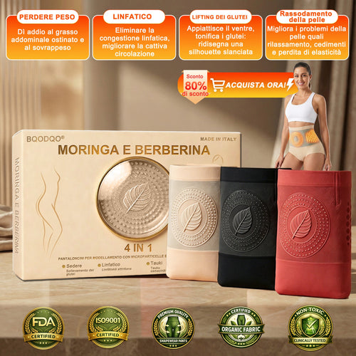 ❤️ Scopri il segreto delle nuove BQODQO®🫏🦄Shorts Modellanti & Brucia-Grassi 4-in-1 con Micro-Particelle di Moringa & Berberina☘️ Solo nello Store Ufficiale del Brand | ✅ Prodotto originale