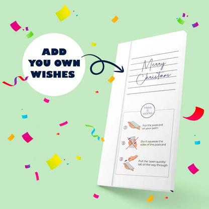 ✨Christmas Exploding Confetti Surprise Card – Pop-Up Joy in Every Envelope  SVOZK® 🎄✨