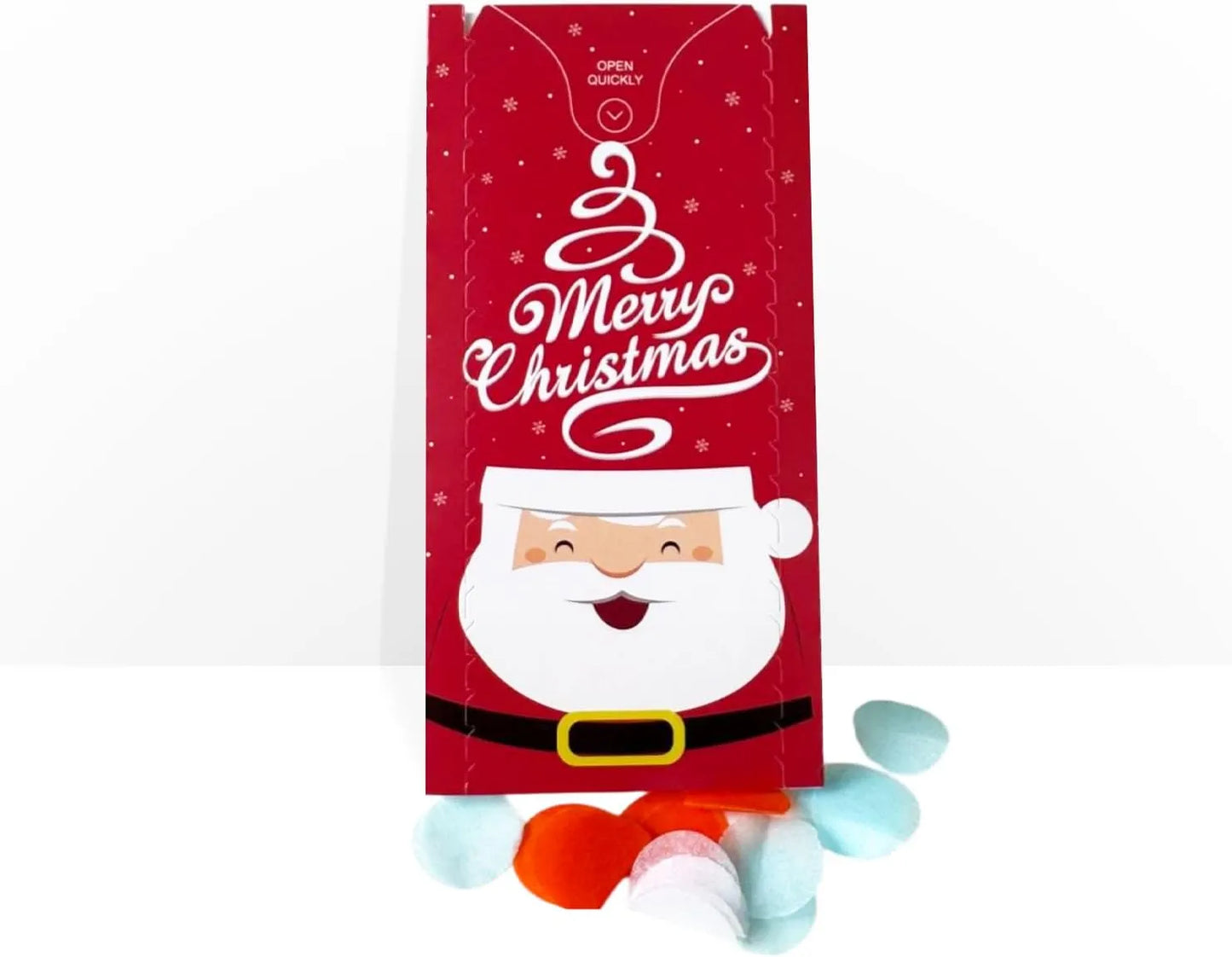 ✨Christmas Exploding Confetti Surprise Card – Pop-Up Joy in Every Envelope  SVOZK® 🎄✨