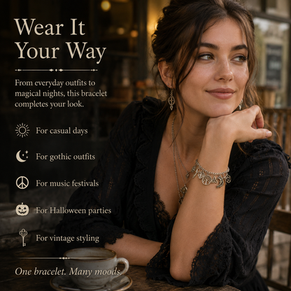 🔥Limited Time 50% Off SVOZK®✨Vintage Witchy Charm Bracelet