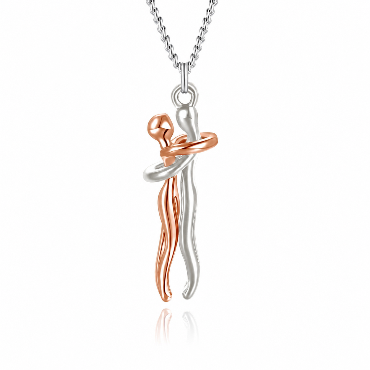 🔥60%off TODAY!丨Oneswear® Forever Embrace Necklace – A Symbol of Love & Connection--Gift Box Packaging🎁