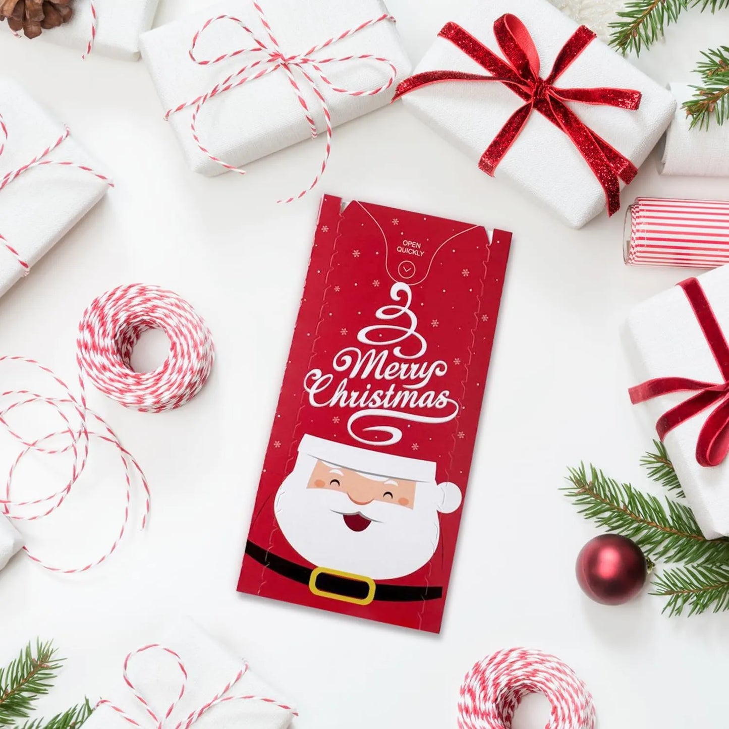 ✨Christmas Exploding Confetti Surprise Card – Pop-Up Joy in Every Envelope  SVOZK® 🎄✨