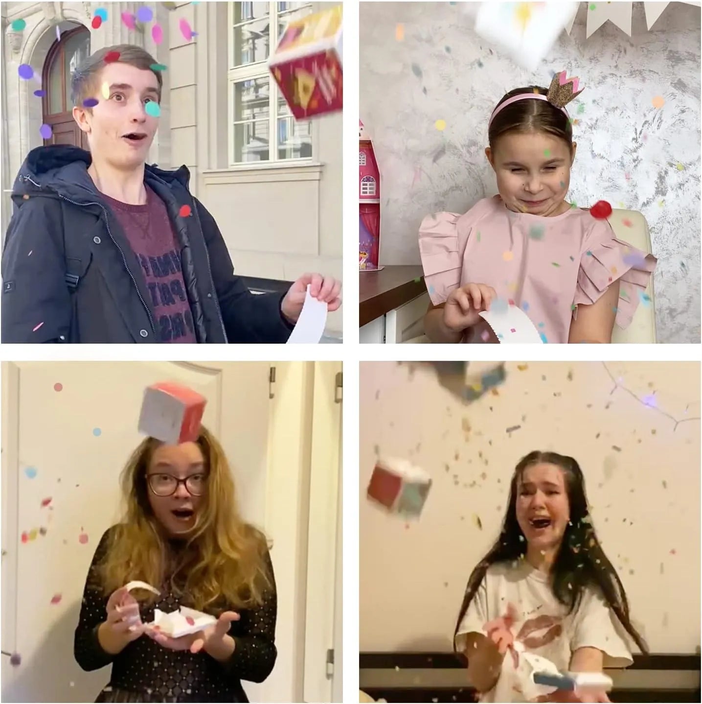 ✨Christmas Exploding Confetti Surprise Card – Pop-Up Joy in Every Envelope  SVOZK® 🎄✨