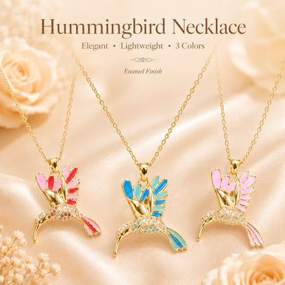 🍀 Final Day: 50% OFF!! | CZTICLE® 🦜 2026 All-New Upgrade 💥 Exquisite Diamond-Embellished Sunbird Necklace