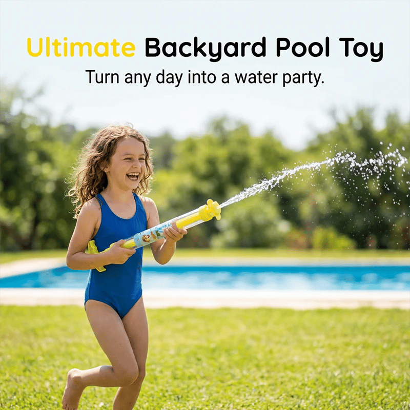 🌈  Bright rainbow LED water pistol Billhol®Summer fun that bursts into life as if by magic! ✨