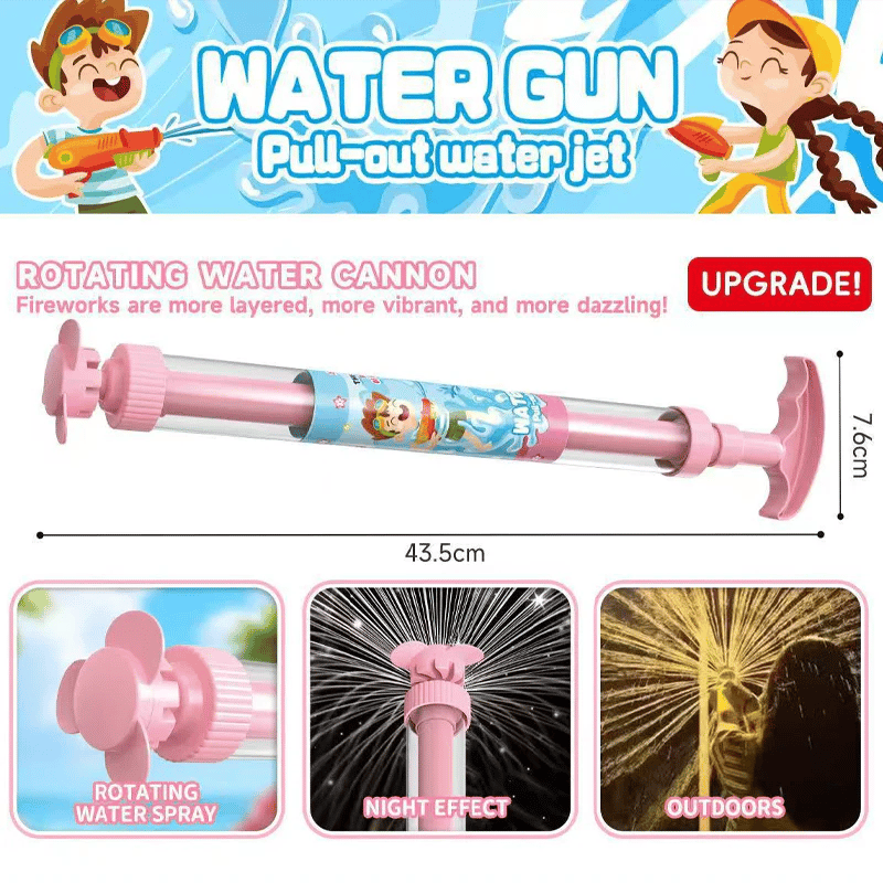 🌈  Bright rainbow LED water pistol Billhol®Summer fun that bursts into life as if by magic! ✨