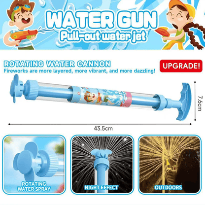 🌈  Bright rainbow LED water pistol Billhol®Summer fun that bursts into life as if by magic! ✨