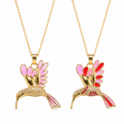 🍀 Final Day: 50% OFF!! | CZTICLE® 🦜 2026 All-New Upgrade 💥 Exquisite Diamond-Embellished Sunbird Necklace
